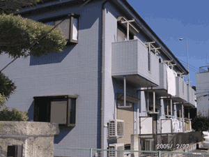 現在南面建物あり