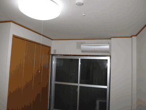 窓南向き