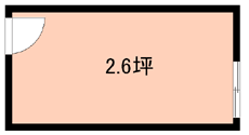 レンタル倉庫、事務所2F