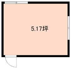 レンタル倉庫、事務所2F