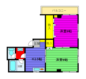 全室フローリング