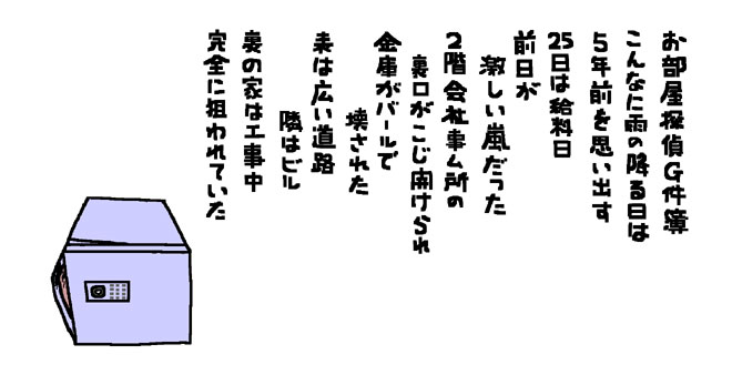 泥棒も事前に物件調査